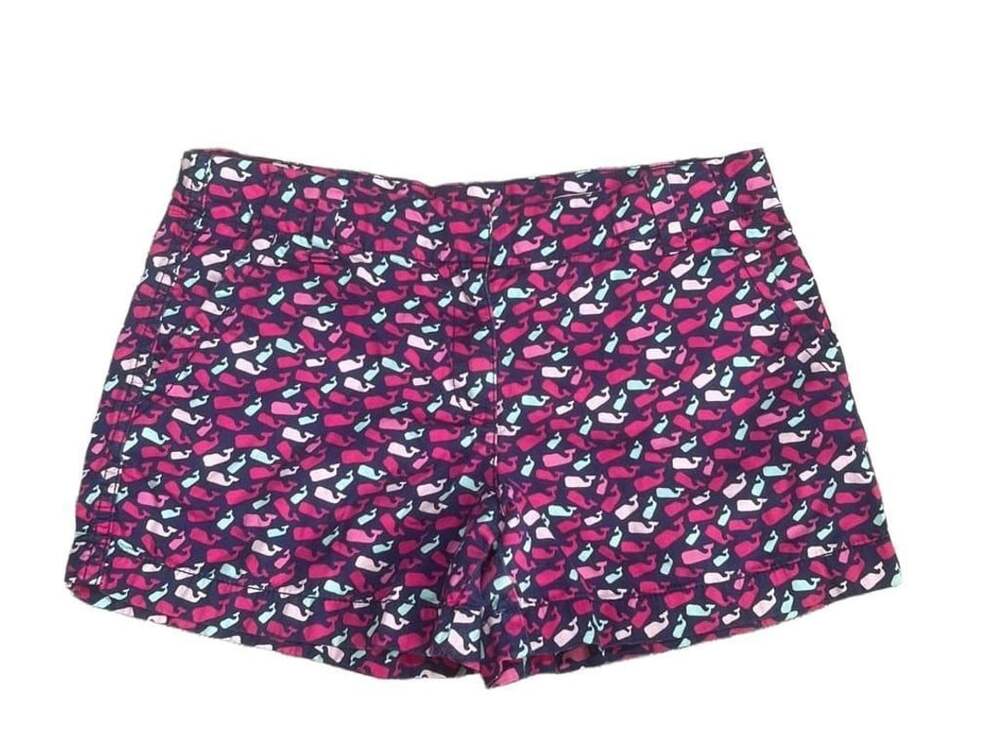 Vineyard Vines Whale Print Shorts Youth Size 12